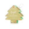 Classic Holiday Tree Shaped Spongelle Body Buffer