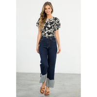 Camille -  Floral Print Top