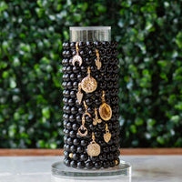 Gold Bicycle Charm, CZ | Charm Bar