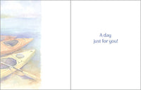 Father's Day Greeting Card - Kayaks