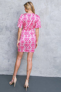 MOVE OVER WOVEN MINI DRESS