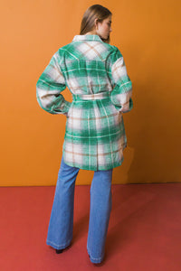 SWEET EVENINGS WOVEN MIDI JACKET