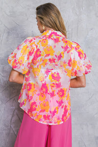 EFFORTLESS OUTLOOK WOVEN TOP