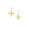 Pendientes colgantes con cruz Sea Breeze en oro: Oro