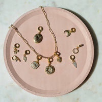 Rainbow Charm, Gold | Charm Bar | Charm Necklace or Bracelet