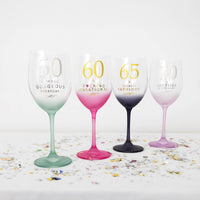 50 - Gift Boxed 19 oz Crystal Wine Glass