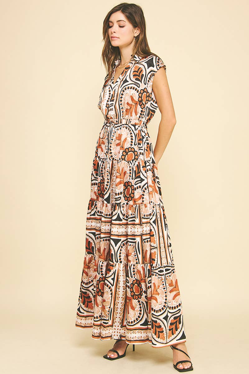 Lyric - Floral Tiered Maxi Dress