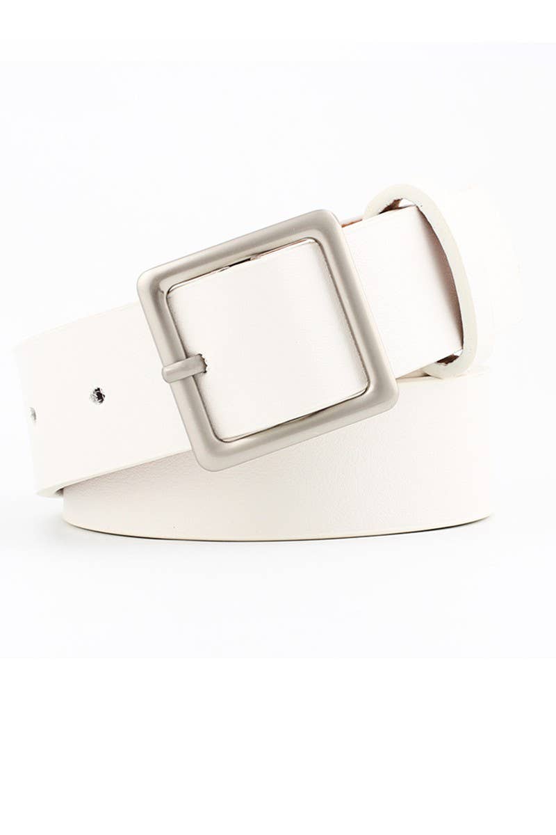 Square Buckle Belt