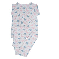 Pink Farm Hens Bamboo Big Kid Pajama