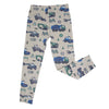 Trucks Diggers Construction Big Kid Pajama S/S