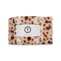 Blonde Tortoise Medium Flat Rectangle Hair Clip