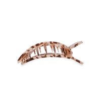 Blonde Tortoise Medium Flat Square Hair Clip