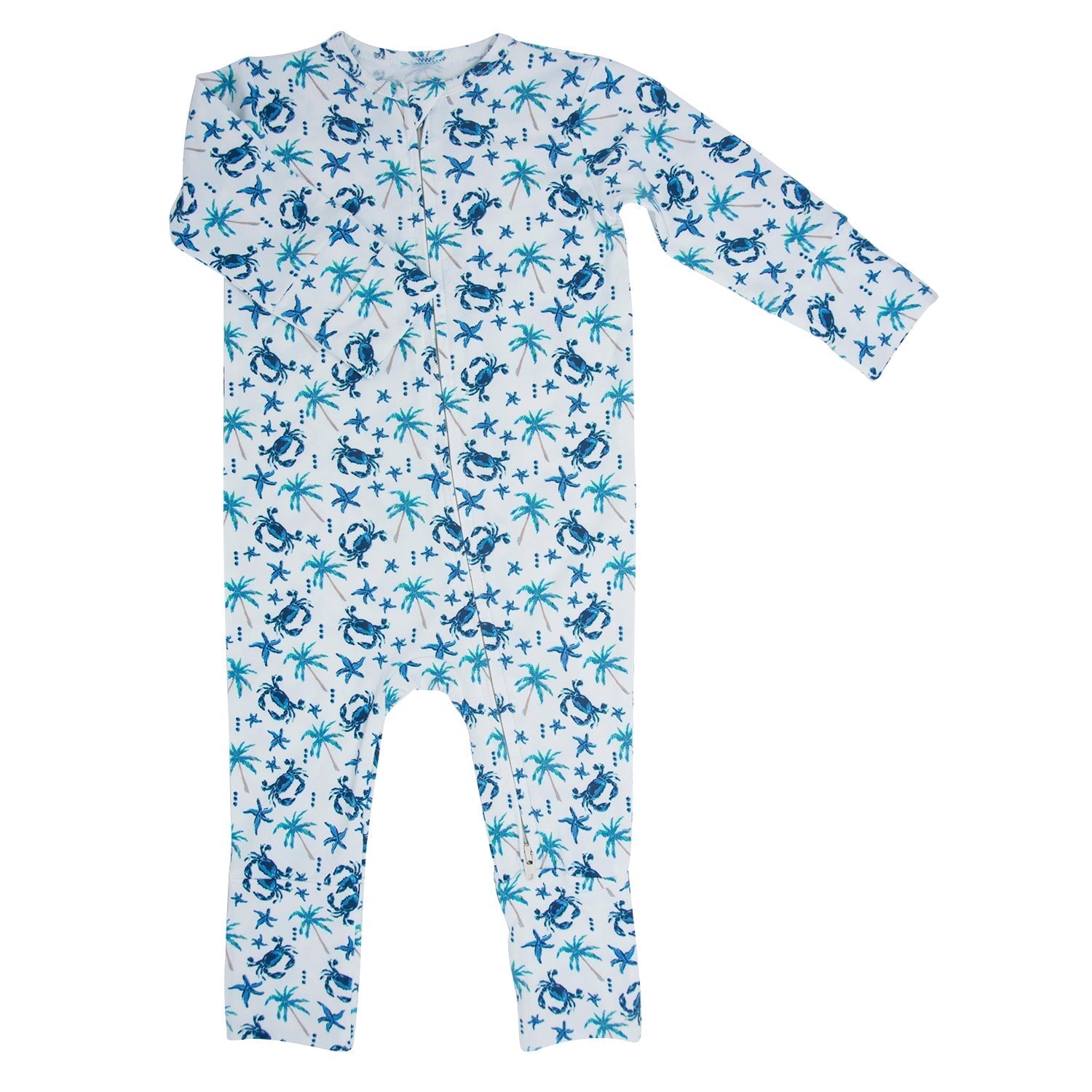 Blue Crabs Convertible Romper
