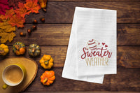 Sweater Weather Kitchen Towel