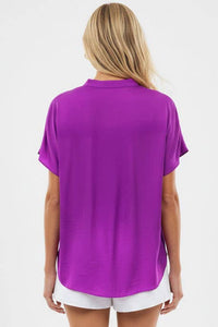 Drop Shoulder Regular Blouse - SS