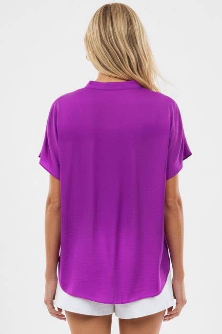 Drop Shoulder Regular Blouse - SS