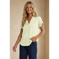 Drop Shoulder Regular Blouse - SS