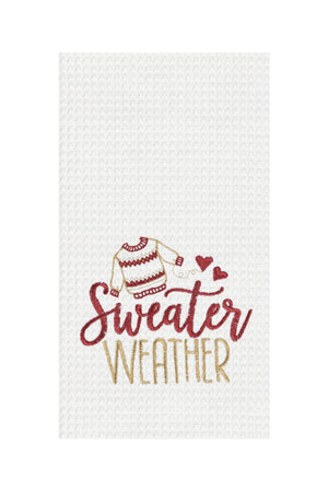 Sweater Weather Kitchen Towel