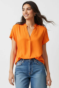 Drop Shoulder Regular Blouse - SS
