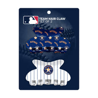 MLB Houston Astros Team Hair Claw Set