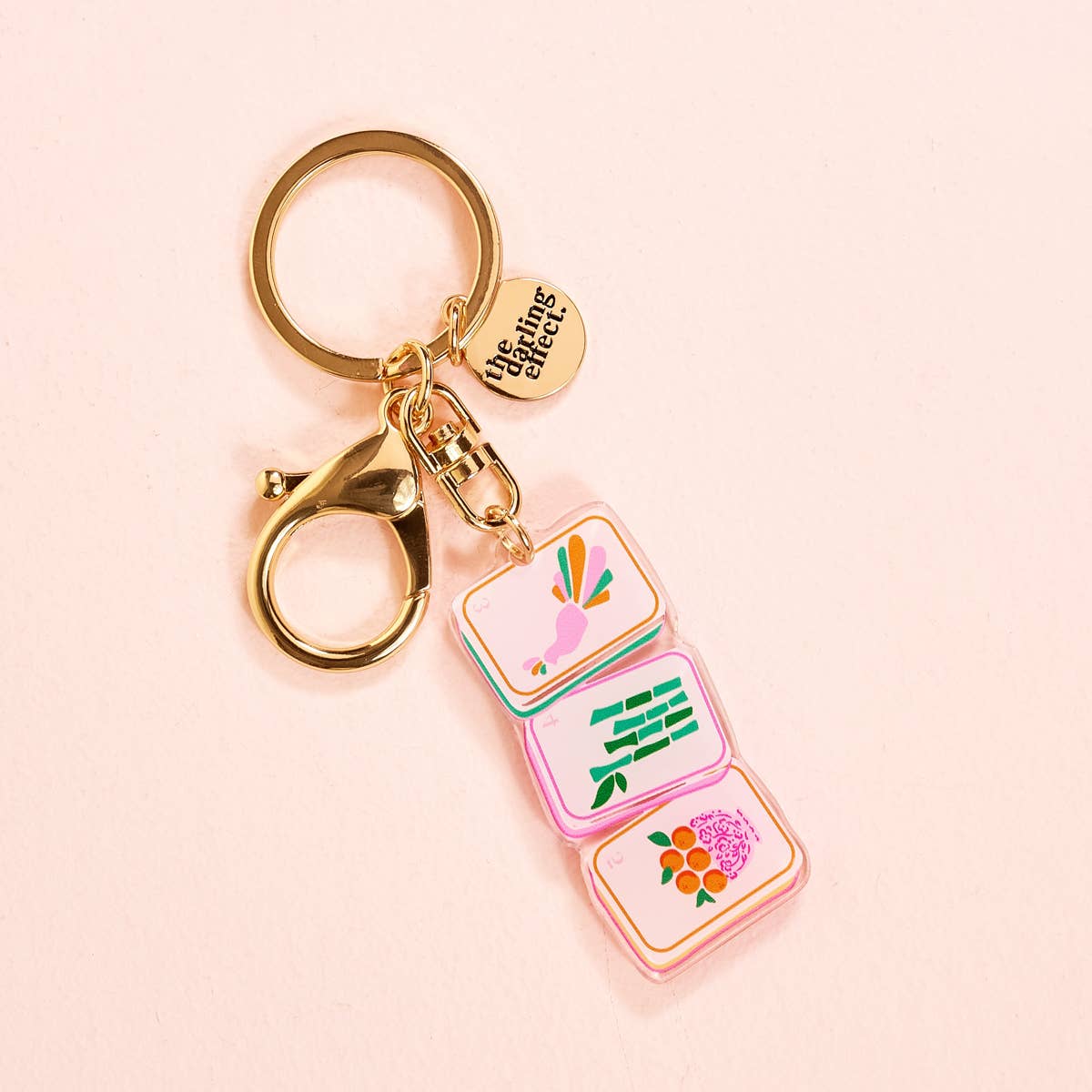 Acrylic Keychain – Mahjong Tiles