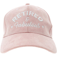 Fabulous - Pink Adjustable Suede Hat