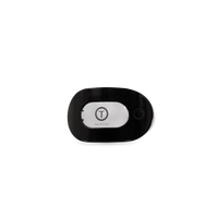 Jet Black | Tiny | Flat Round Hair Clip