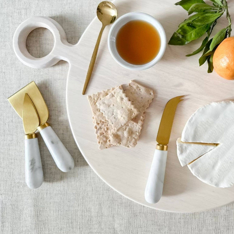 Marble Cheese Knife Set Starter Kit