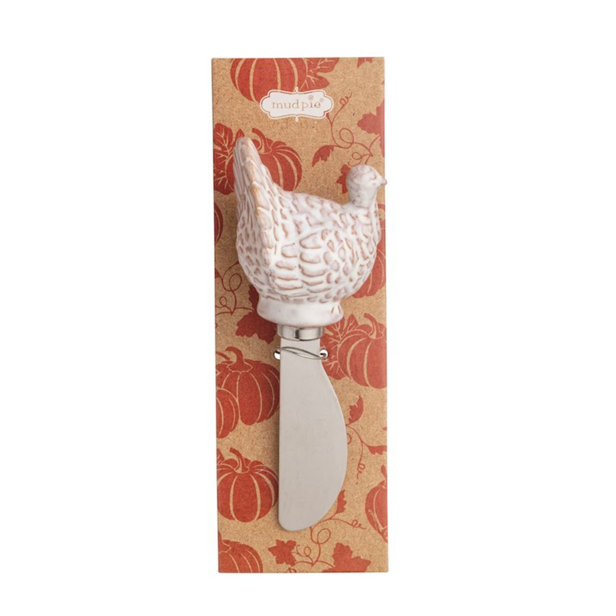 Gather Spreaders – Stainless Steel with Hand-Painted Ceramic Handle