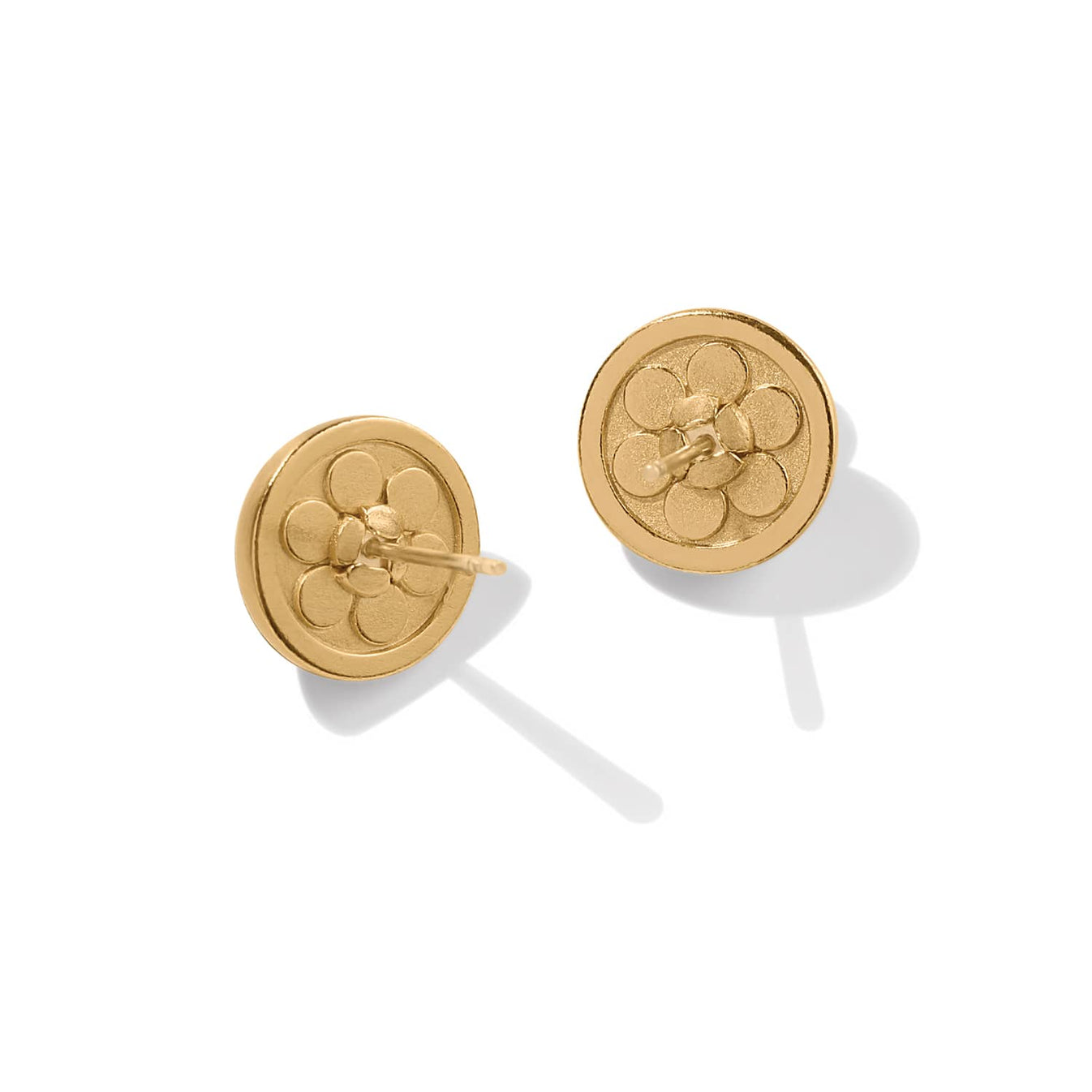 Gold Contempo Post Earrings