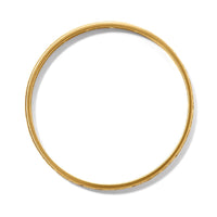 Gold Contempo Slim Bangle