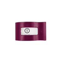 Mulberry | Small |Flat Rectangle Hair Clip