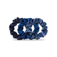 Silk Hair Scrunchie | Large | Midnight Rain