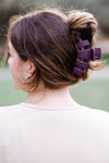 Classic Hair Clip | Large | Burgundy Bliss