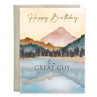 Birthday Greeting Card - Lakeside Guy
