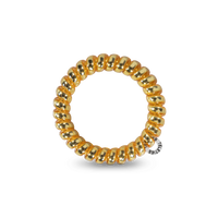 Spiral Hair Coils | Large | Sunset Gold Hair Ties