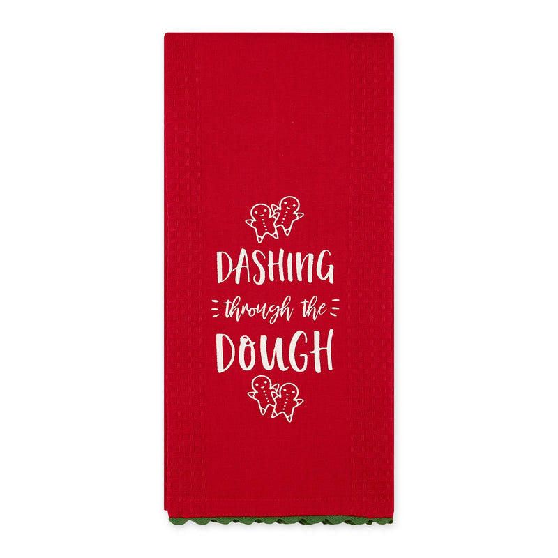 Christmas Baking Embellished Tea Towels