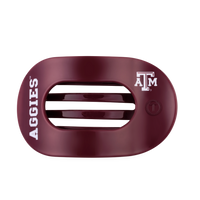 Gig' Em! | Large | Flat Round Hair Clip