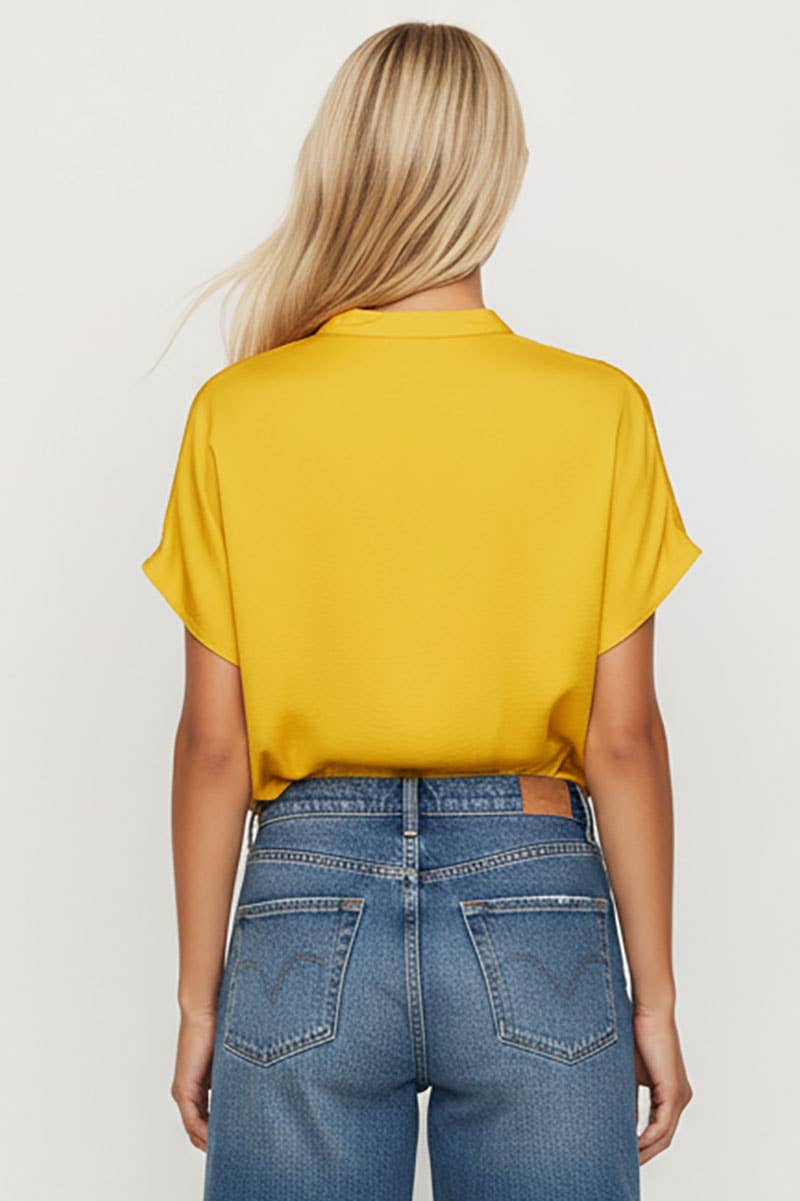 Drop Shoulder Regular Blouse - SS