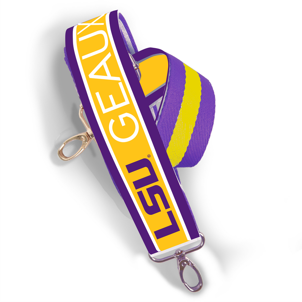 Patterned Shoulder Strap 1.5" - LSU