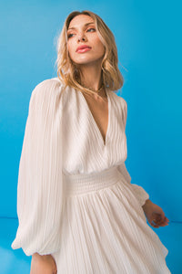 DAY IN THE CITY WOVEN MINI DRESS