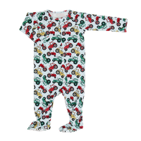 Down on the Farm Zipper Footie