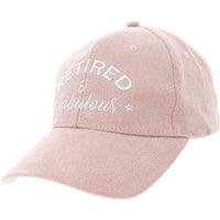 Fabulous - Pink Adjustable Suede Hat