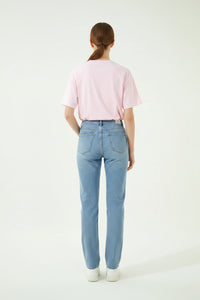 Mary - Pink Pray Graphic Tee