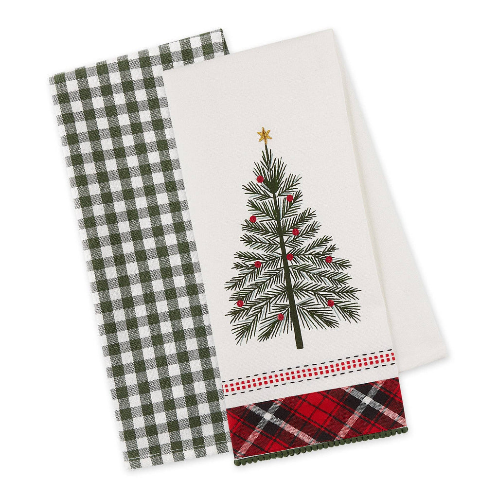 O Tannenbaum Tea Towel Set Of 2