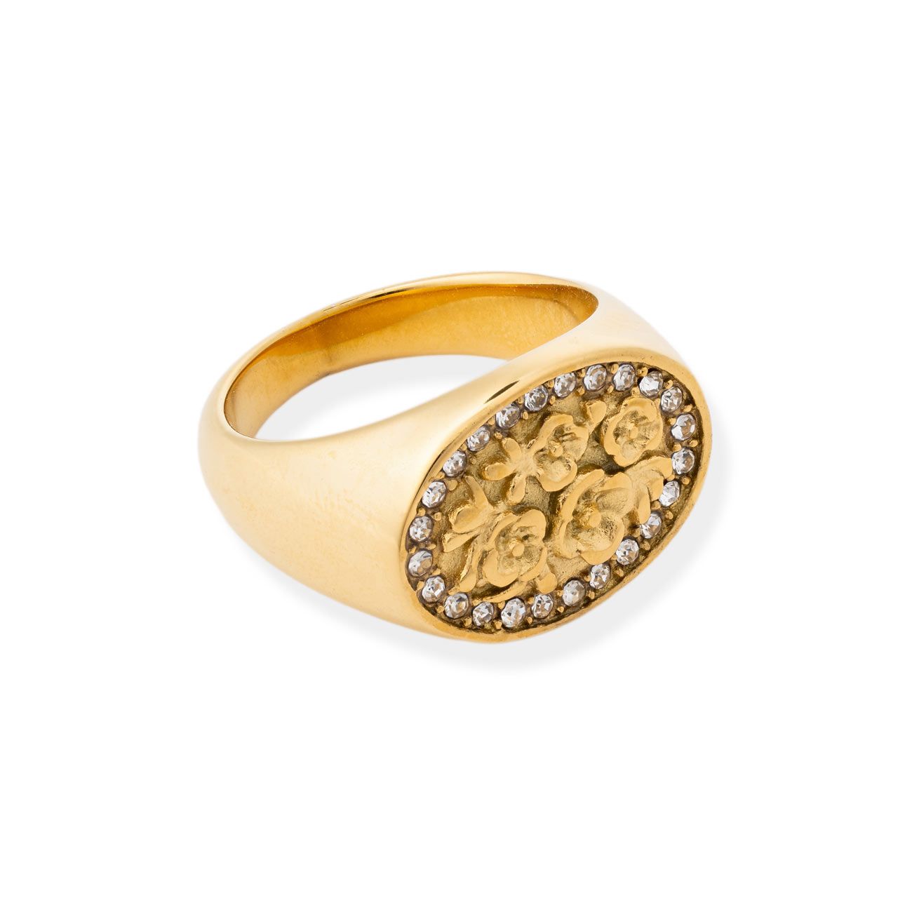 QUEEN'S COURT RING- R-150-CO
