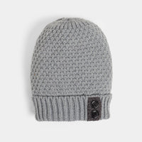 Tab Winter Knit Hat