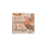 Thanksgiving Cocktail Napkin Sets – Pack of 12 Paper Napkins