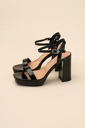 Amy Ankle Strap Heel