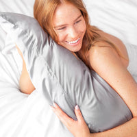 Satin standard Pillowcase - Silver